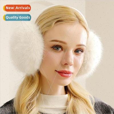 Earmuffs girls winter cycling anti-freezing ear cover plush
