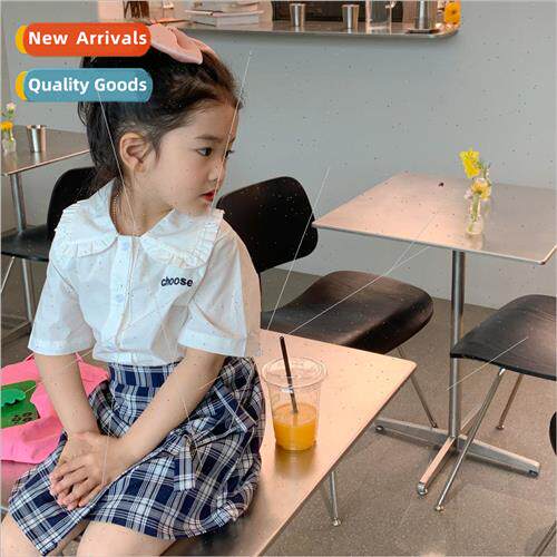 Korean girls college  suit 2023 summer new childrens 适用eig
