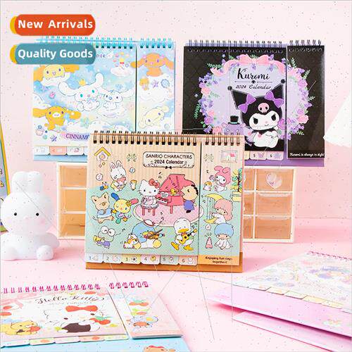 2024 Coil Desktop Calendar Japanese Anime Cartoon Calendar K