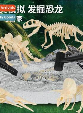 Digging asure hunt archaeological fossil Tyrannosaurus Rex J