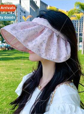 2023 Korea summer new hat female small fresh flowers color r