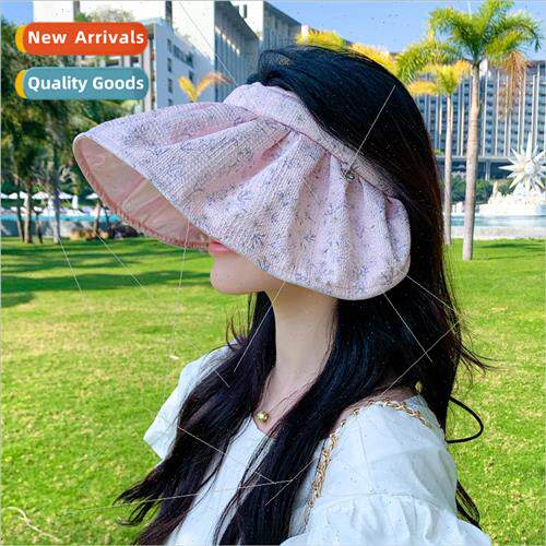 2023 Korea summer new hat female small fresh flowers color r