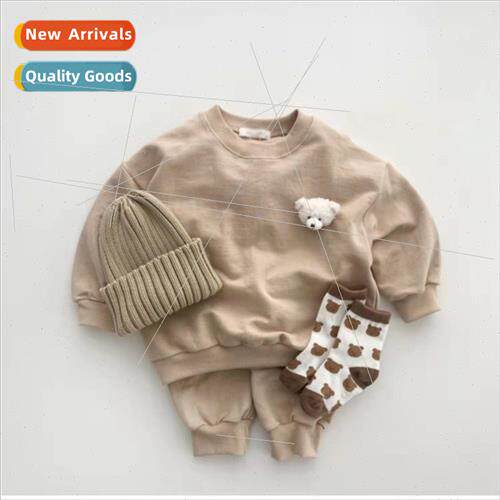 2022 new Korean  of the childrens spring and fall cotton bea