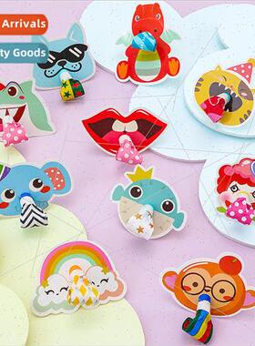 Childrens birthday party supplies props cartoon blowing drag