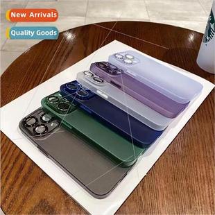 Phone Appl Lens iPhone Cover 适用 Case Frosted Full