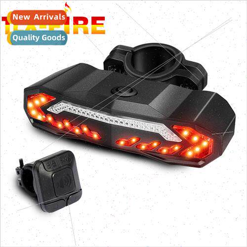 Bicycle Smart Brake Tail ght Alarm Bicycle Mountain Bike Out