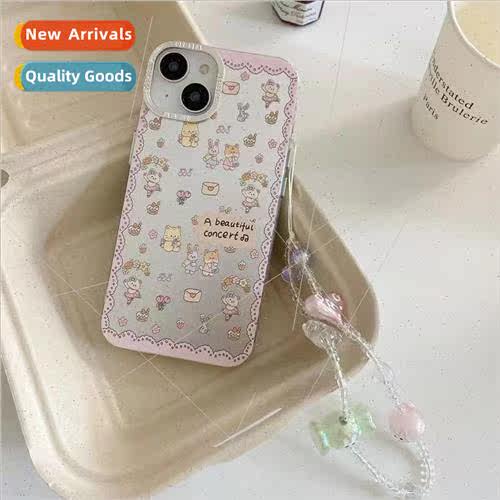 ins lace edge full screen critters 适用 iPhone13ProMax Apple