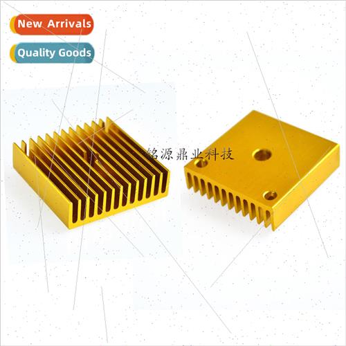 Gold 3D printer accessories ** Makerbot heat sink mk7MK8 ext