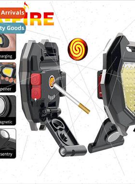 New cigarette lighter multifunction portable keychain COB wo