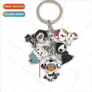 Cartoon  Amazing Dolce and Gabbana metal doll keychain cell