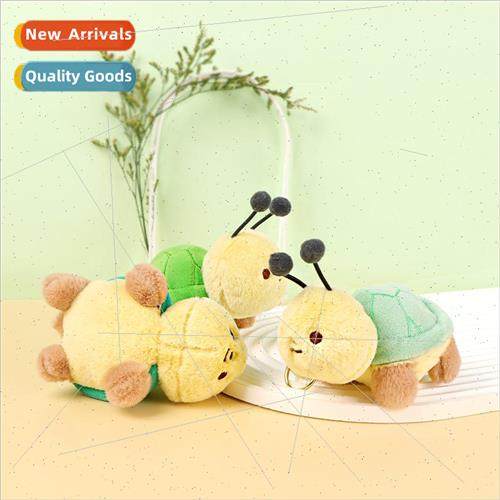 Turtle honey plush toy keychain mini cute doll doll quirky s