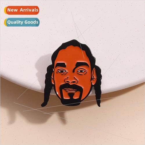 New U.S. rapper Doug badge rock hip-hop music brooch denim w