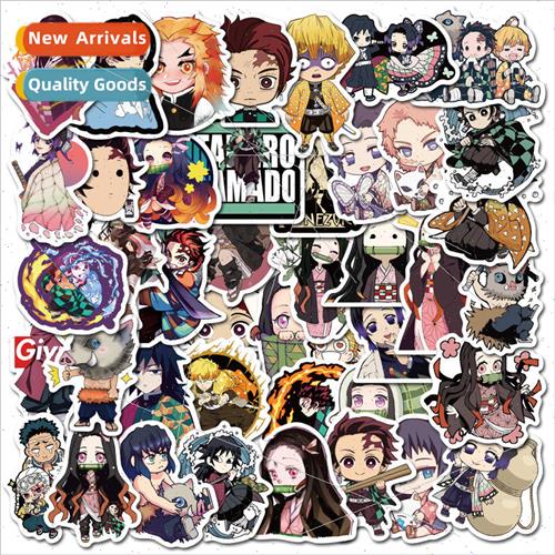 50 popular anime ghosts destroy the blade stickers cartoon c