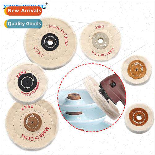 Angle Grinder Accessories Polishing White Cloth Wheel Sandin