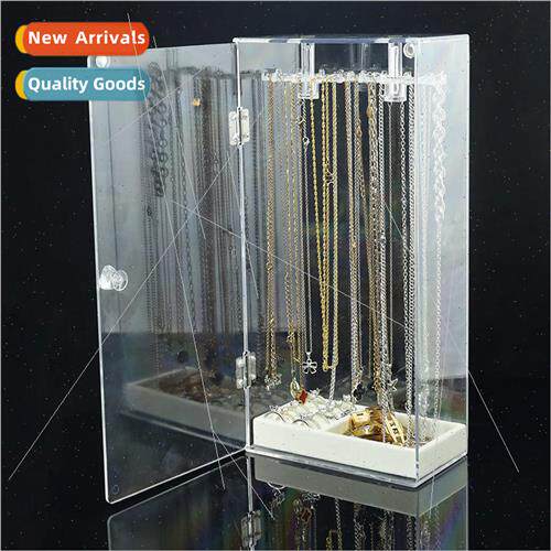 Transparent Jewelry Necklace Bracelet Desktop Organizer Hang