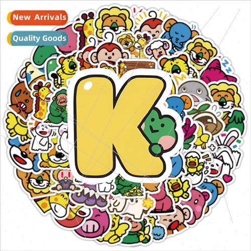 100 cartoon animal paradise stickers cell phone case luggage