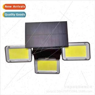 2021 garden solar light rotating wall New