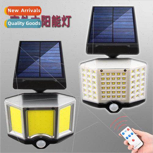2021 New Solar ght Outdoor Waterproof Patio Wall Body Sensor
