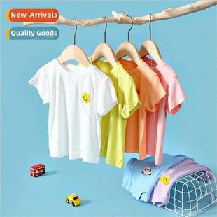 Infant short-sleeved t-shirt summer clothes Yankee childrens