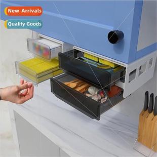 Desk Creative Organizer Drawer Plasti Hidden Under