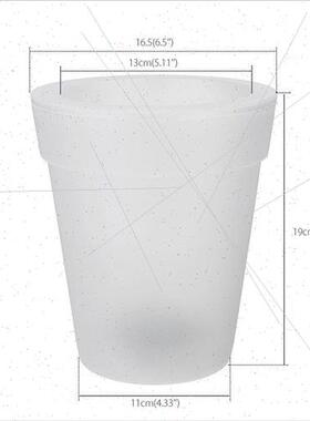 Solar light-emitting flower pots safe and environmentally fr