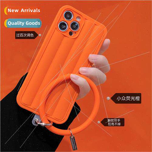 适用 iPhone12/13PROMAX Roman Column Orange Bracelet Apple 11