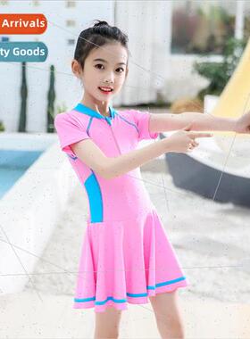 New womens swimsuits 适用 children little girl cute baby one
