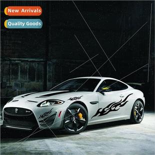 decorative body stickers creative sticker car Flame