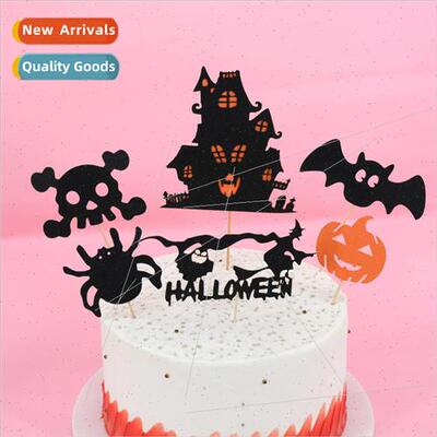 Halloween Baking Cake DecorationsHappyHalloween Spider Bat W