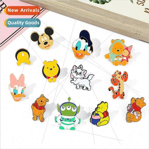 New cartoon series brooch cute Winnie the Pooh Mickey Mouse