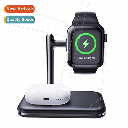 Desktop folding watch headphones 2-in-1 wireless charging 适