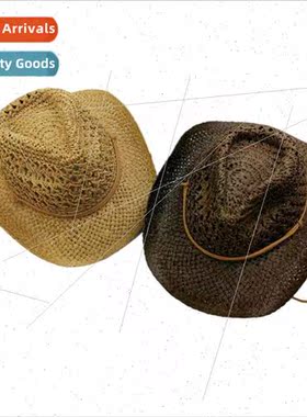 Sunshade hat men summer large brim bowler hat England leisur