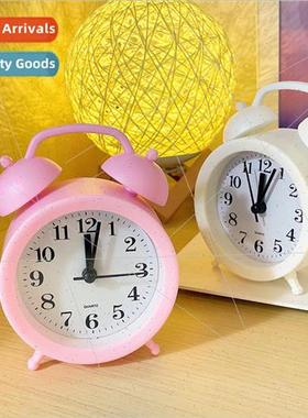 Bedroom creative small alarm clock students mute bedside clo