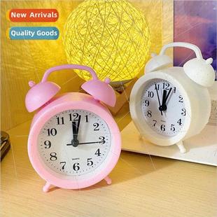 Bedroom creative small alarm clock students mute bedside clo
