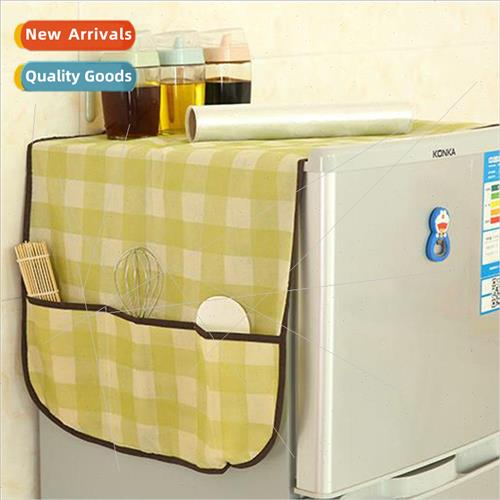 Refrigerator dust cover cloth dust cover microwave single do