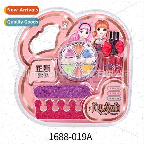 Childrens cosmetics toys girls play house makeup sets nail p