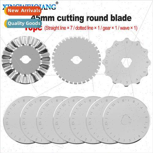 45mm Circular Blades  Dashed Gear Wave 7+1+1+1 Four Combinat