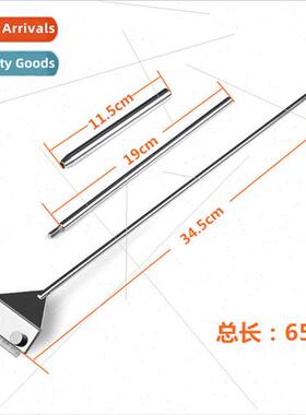 Algae Scraper Aquarium Stainless Steel Grass F Tank Cleaning