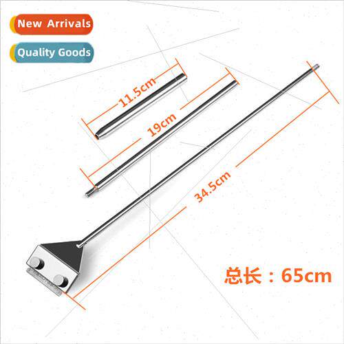 Algae Scraper Aquarium Stainless Steel Grass F Tank Cleaning