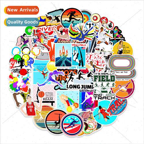 50 pcs Sports Games Graffiti Stickers Car Cell Phone Mug Dec