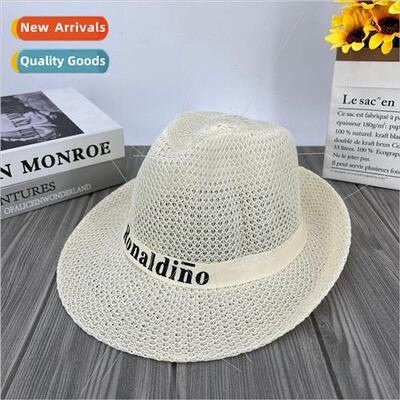 Summer mens knitted cap sun blocking sun hat hat hat sun hat