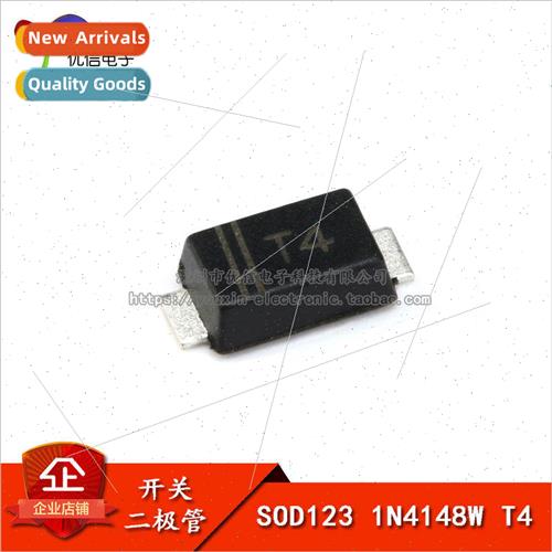 SMD 1N4148W 1206/SOD-123 package silkscreen T4 switching dio