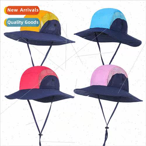 2023 new outdoor men and women sunscreen fisherman hat UV be