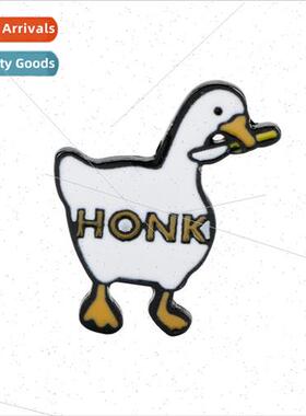 Game Untitled Goose Game Trick or Treat Goose Pin HONK Goose