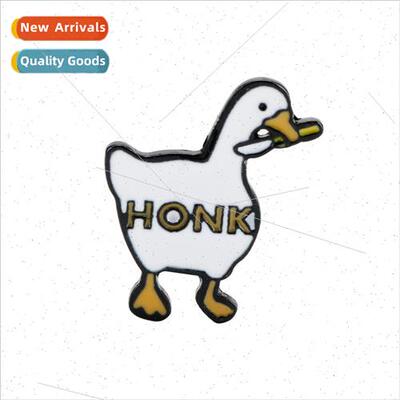 Game Untitled Goose Game Trick or Treat Goose Pin HONK Goose