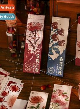 Bookmarks Rose Apocalypse Collection ght Vintage Message  Ca