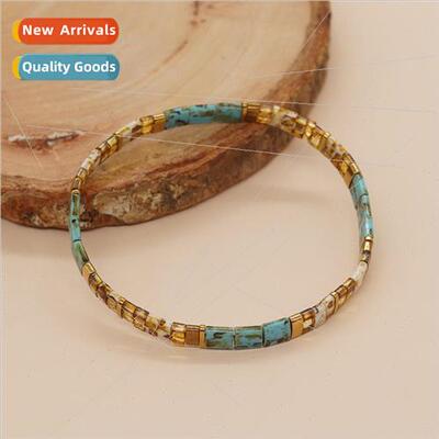 Vintage Bohemian Jewelry Tila Beads Popular Fashion Minimali