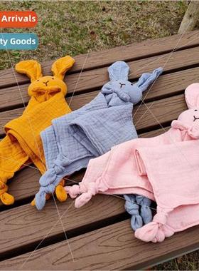 Yuji Cotton Com适用t Towel Baby Bib Drool Towel Bunny Doll S