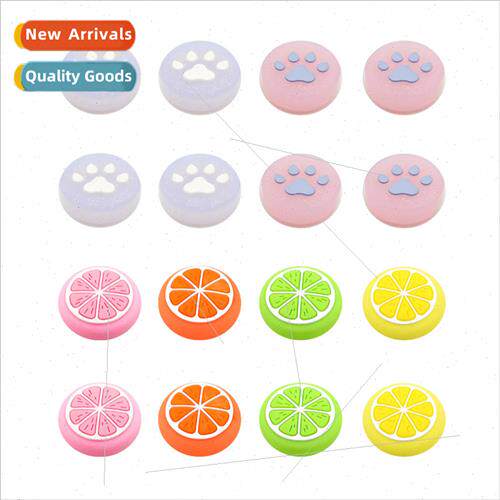 适用 NS switch jelly lemon fruit joystick cap OLED lite glow