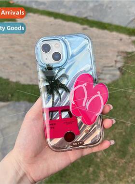 Personalized Flip Flop Stand iPhone 13/12P Render Coconut Tr